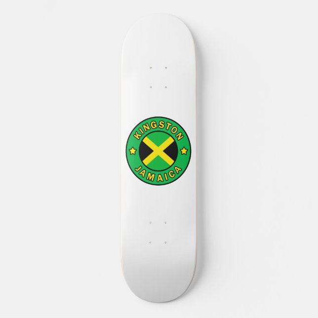 Kingston Jamaica Skateboard (Vorderseite)