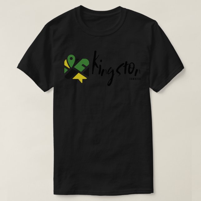 Kingston Jamaica T-Shirt (Design vorne)