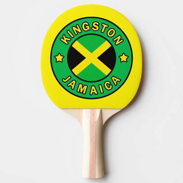 Kingston Jamaica Tischtennis Schläger (Vorderseite)