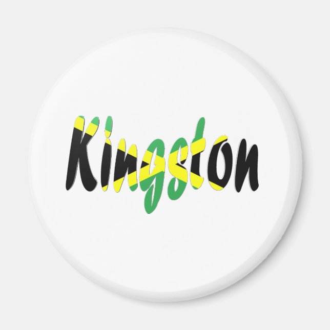 Kingston, Jamaika Magnet (Vorne)
