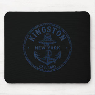 Kingston New York Vintage-Anker-nautisches Design Mousepad
