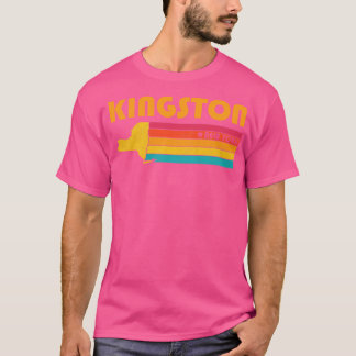 Kingston New York Vintage Souvenir mit Gebrauchssp T-Shirt