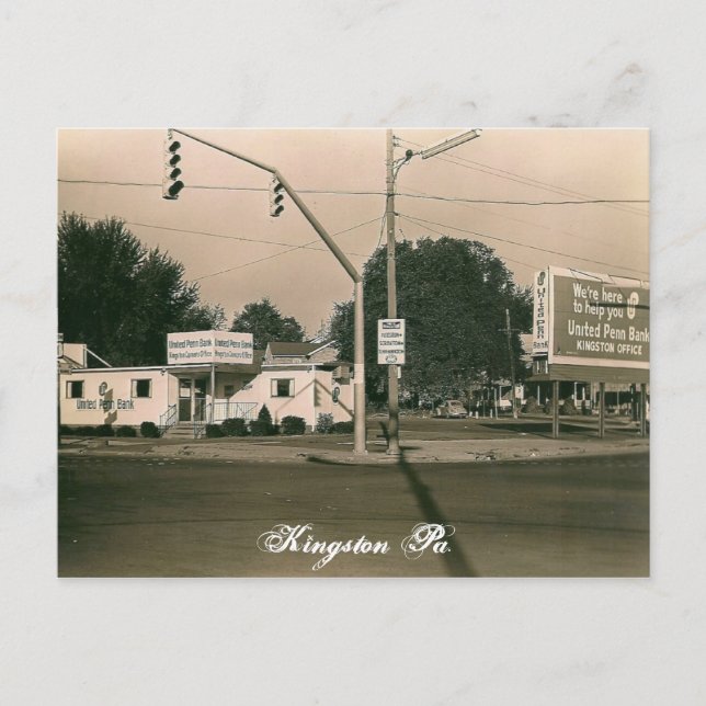 Kingston Pa Postkarte (Vorderseite)