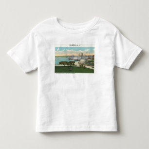 Kingston-Punkt-Ansicht von Dampfer Hendrick der Kleinkind T-shirt