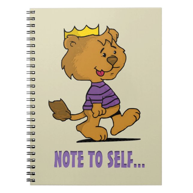 Kingston | The Cubby Lion Notizblock (Vorderseite)
