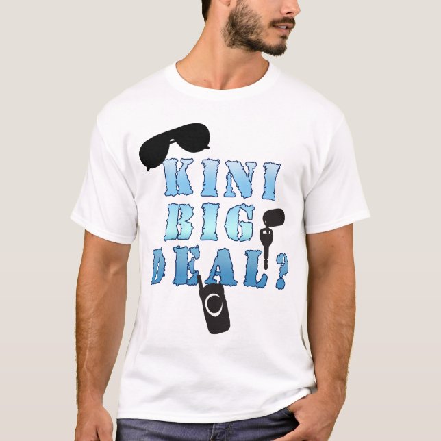Kini großes Abkommen-T - Shirt (Vorderseite)