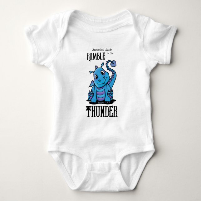 KiniArt Baby Dragon Strampler (Vorderseite)