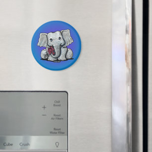 KiniArt Baby-Elefant-Magnet Magnet