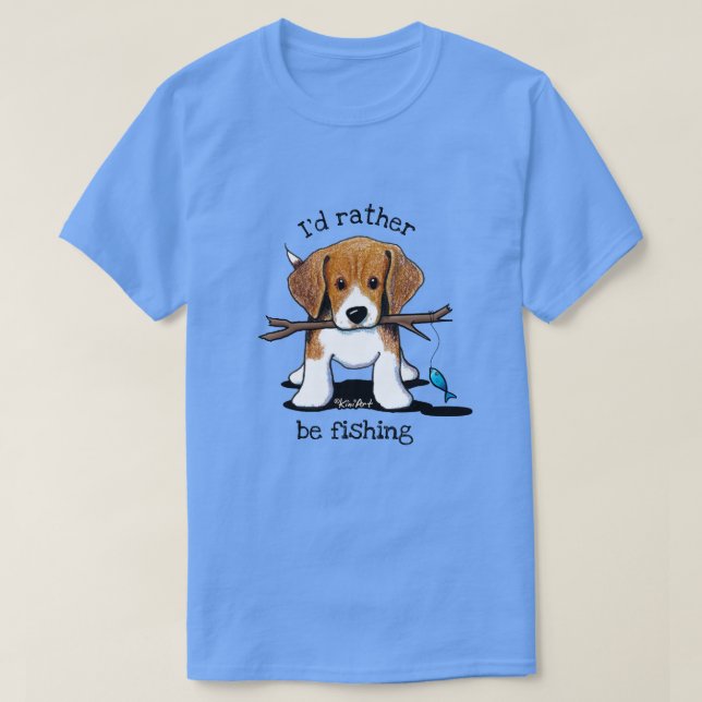 KiniArt Beagle Pup T - Shirt (Design vorne)