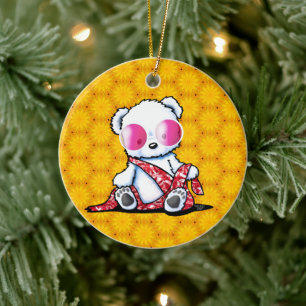 KiniArt Bear Keramik Ornament