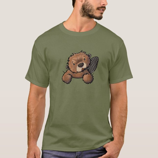 KiniArt Beaver T-Shirt (Vorderseite)
