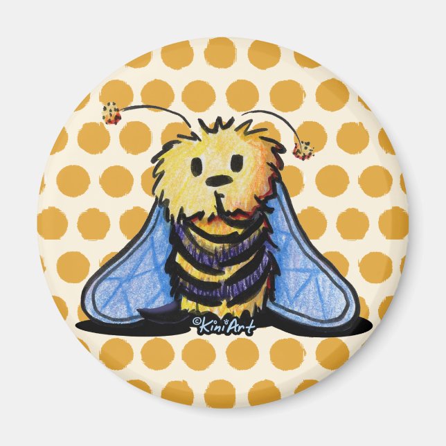 KiniArt Bee Magnet (Vorne)