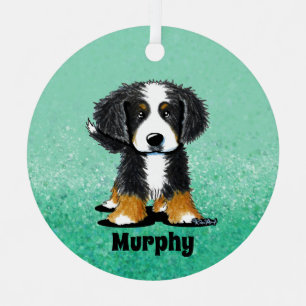 KiniArt Bernese Mountain Dog Ornament Aus Metall