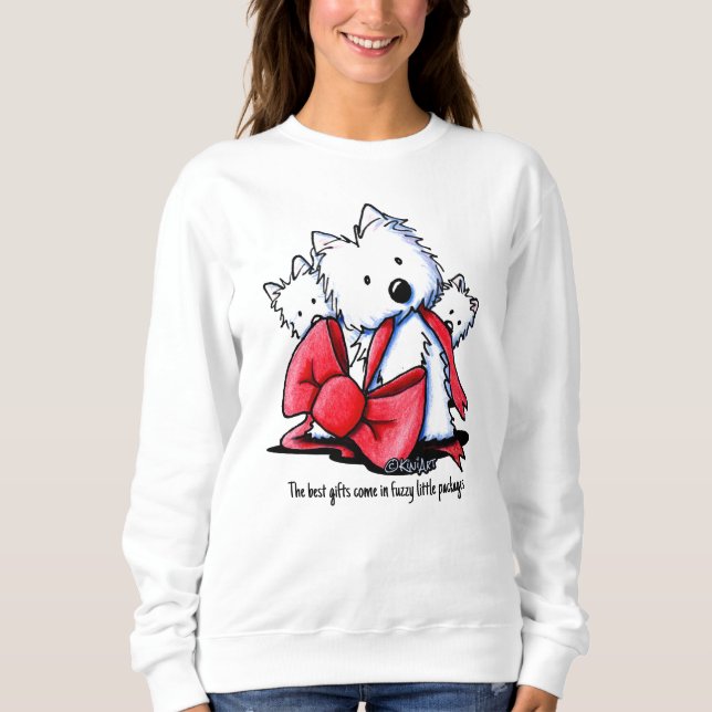 KiniArt Best Gifts Westies Sweatshirt (Vorderseite)