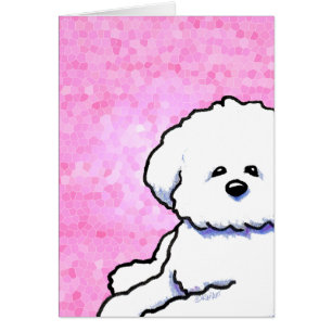 KiniArt Bichon Frise Card