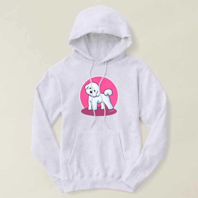 KiniArt Bichon Frise Hoodie (Design vorne)