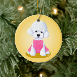 KiniArt Bichon Frise Ornament