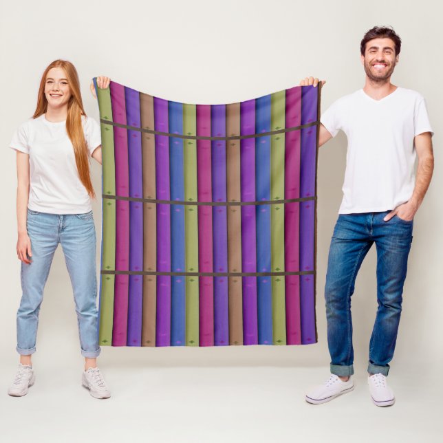 KiniArt BOOK LOVER Fleecedecke (Beispiel)