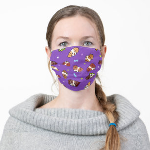 KiniArt Bretagne Block Party Mund-Nasen-Maske Aus Stoff