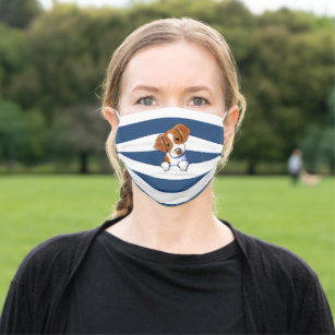 KiniArt Bretagne Mund-Nasen-Maske Aus Stoff