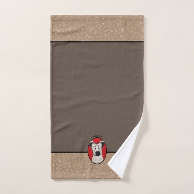 KiniArt Briard Handtuch (Handtuch)