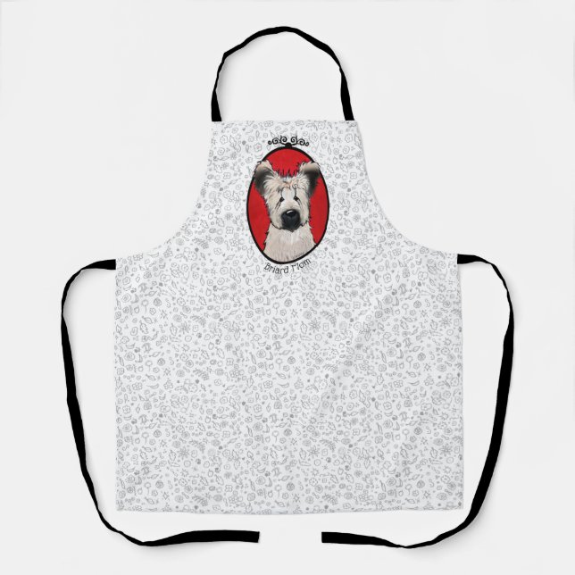 KiniArt Briard Schürze (Vorderseite)
