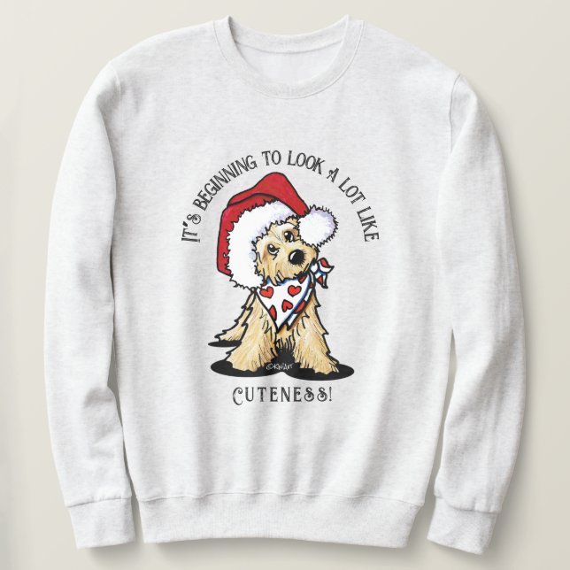 KiniArt Cairn Terrier Christmas Sweatshirt (Design vorne)