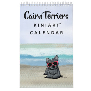 KiniArt Cairn Terrier Kleiner Kalender