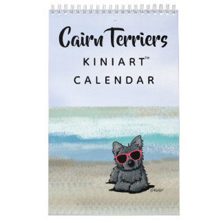 KiniArt Cairn Terrier Kleiner Kalender
