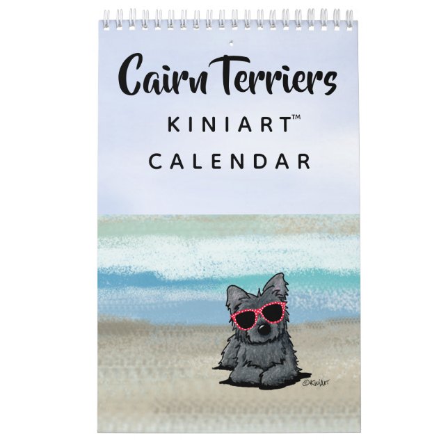 KiniArt Cairn Terrier Kleiner Kalender (Titelbild)