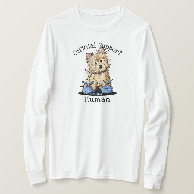 KiniArt Cairn Terrier T-Shirt (Design vorne)