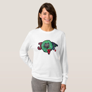 KiniArt Cairn Terrier Weihnachtsfreude T-Shirt