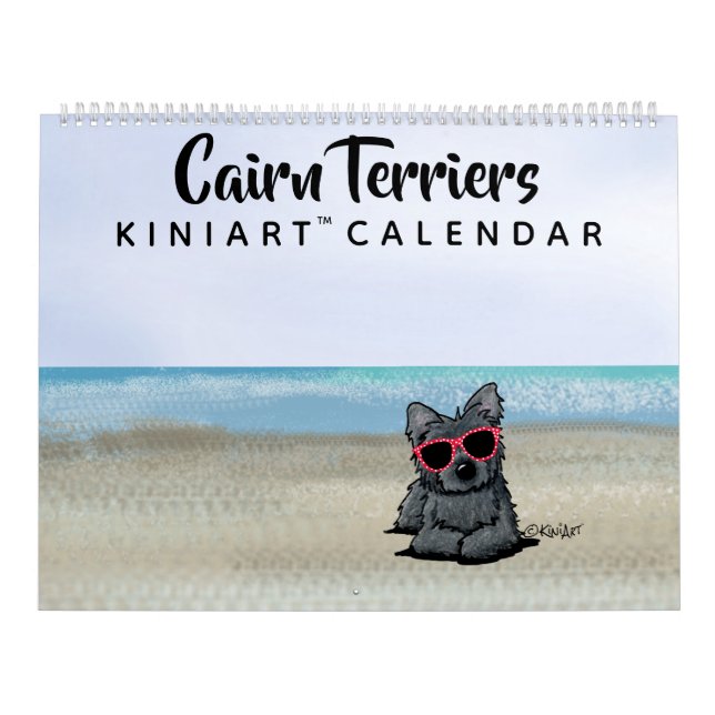 KiniArt Cairn Terriers Kalender (Titelbild)