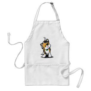 KiniArt Calico Kitten Erwachsenenschürze Schürze