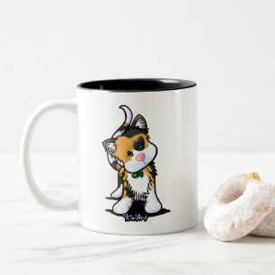 KiniArt Calico Kitten Tasse