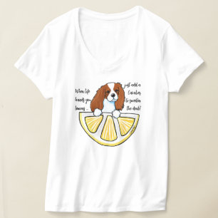 KiniArt Cavalier Life Lemons T - Shirt
