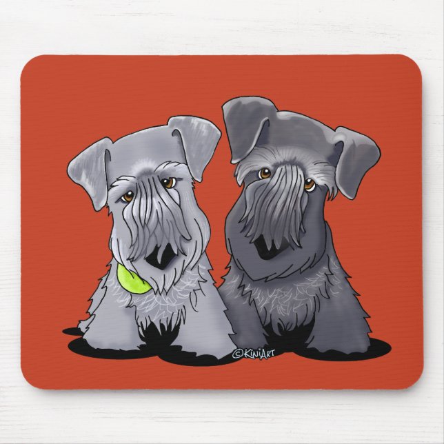 KiniArt Cesky Terriers Mousepad (Vorne)
