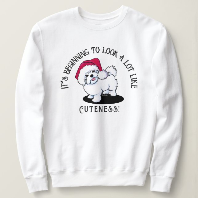 KiniArt Christmas Cuteness Sweatshirt (Design vorne)