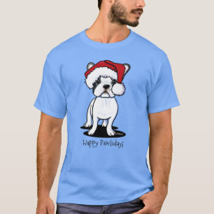 KiniArt Christmas Frenchie T - Shirt