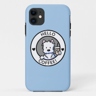 KiniArt Coffee Westie Case-Mate iPhone Hülle