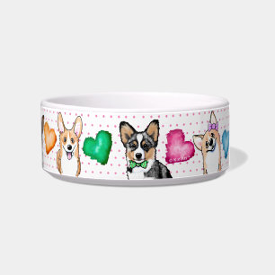 KiniArt Corgi Puppy Liebe Bowl Napf