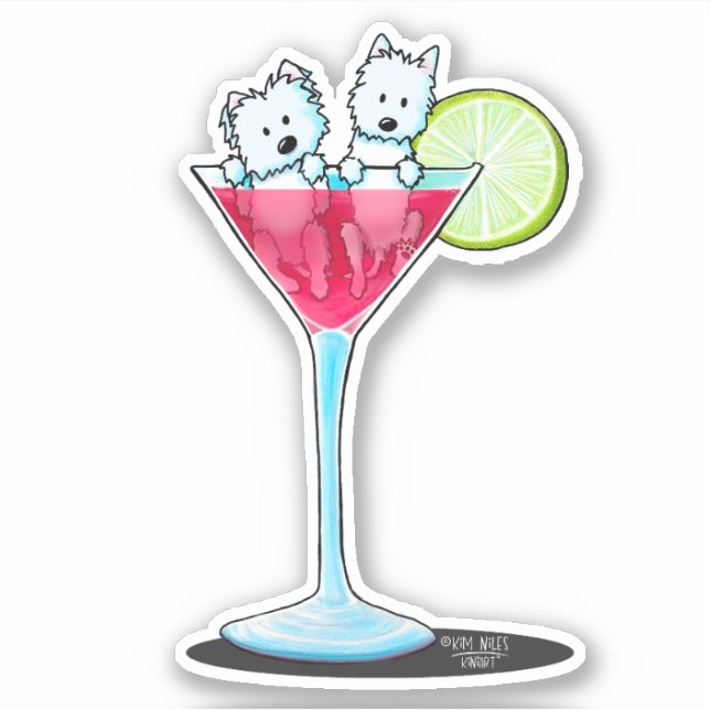 KiniArt Cosmo Trio Sticker (Vorderseite)
