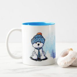 KiniArt Coton de Tulear Winter Tasse