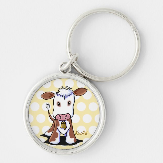 KiniArt Cow Schlüsselanhänger (Vorne)