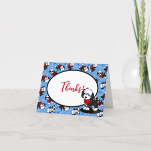 KiniArt Cutieface OES Welpe Vielen Dank Karte