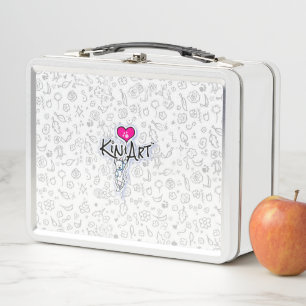 KiniArt Dangling Westie Lunchbox