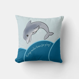 KiniArt Delfin Ozean Kissen