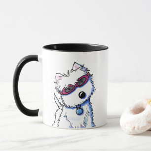 KiniArt Doggles Westie Tasse