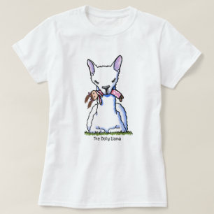 KiniArt Dolly Lama  T-Shirt