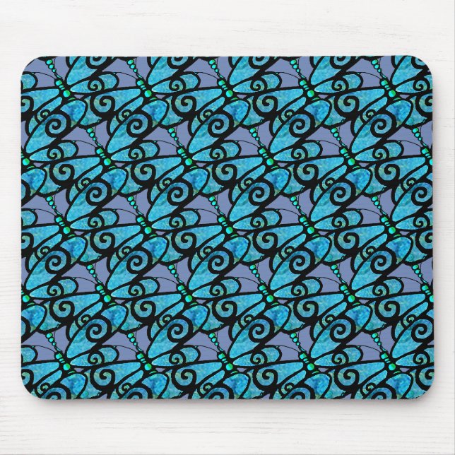 KiniArt Dragonflies Mousepad (Vorne)